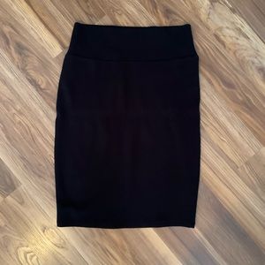 Black Pencil Skirt
